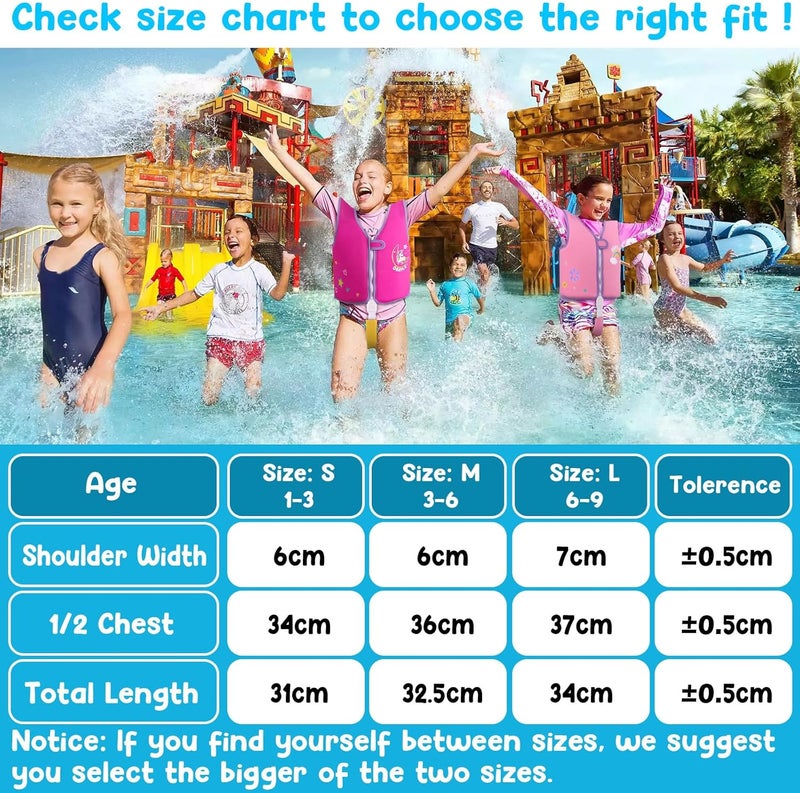 OSHYLE Premium Neoprene Swim Vest for Kids - with Adjustable Safety Straps Age 1-9,Ideal Buoyancy Swim Aid for Boys, Girls, and Toddlers - Image 5